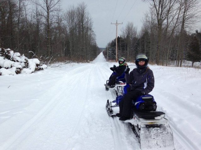 On the trails